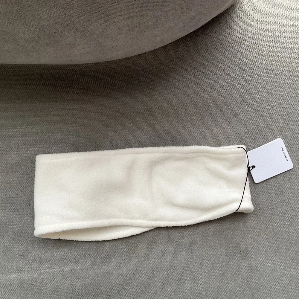 Alo Yoga Polar Fleece Ear Warmer Ivory